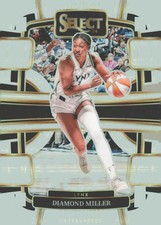 2024 Panini Select WNBA #25 Diamond Miller Prizms Silver