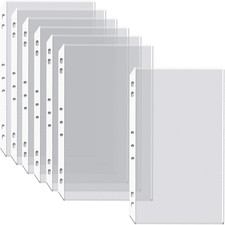 100/Box Legal Size Clear Heavyweight Poly Sheet Protectors,8.5" X