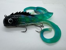 11" Chaos Tackle Show Custom Mid Medussa Blue Moon Jerkbait Musky Lure