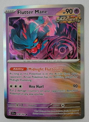 Flutter Mane 078/162 Sv05: Temporal Forces Holo NM