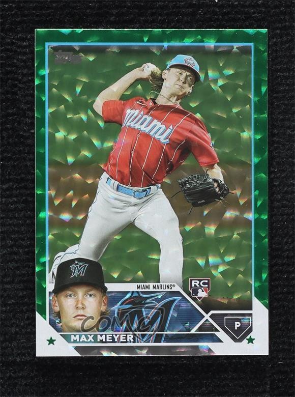 2023 Topps Series 2 Green Foil 417/499 Max Meyer #388 0l44