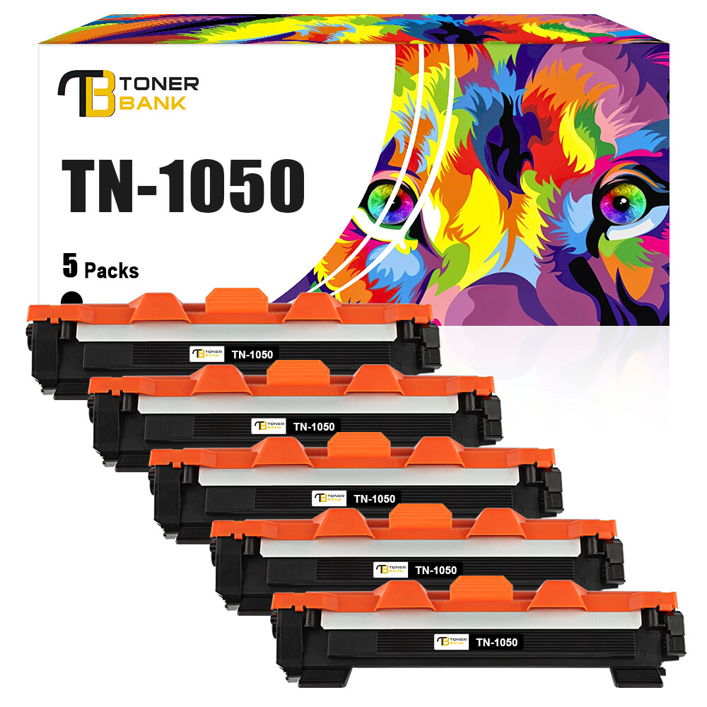 5 Toner Fits For Brother TN1050 DCP1510 DCP-1512 HL-1110 HL-1112 HL1212W MFC1810