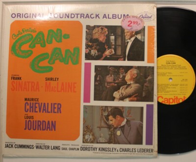 Cole Porter & Frank Sinatra Lp Can-Can Soundtrack On Capitol - Vg++ To Nm / Vg+