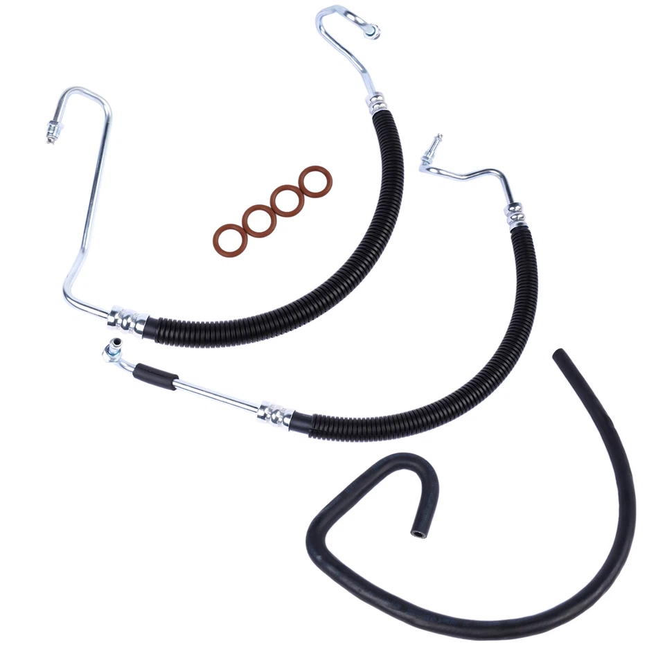 3x Power Steering Pressure Return Hose Assembly for Chevrolet Silverado 2500 HD - Image 4 of 4