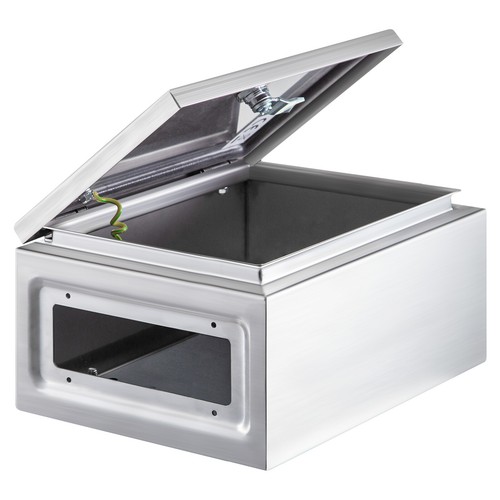 16x16x8" Electrical Enclosure Box Stainless Steel NEMA 4X IP65 Waterproof - Picture 12 of 12