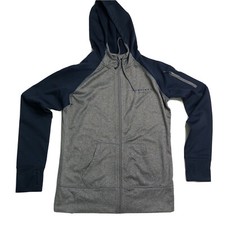 Outfitter Trading Co. Women Gray Zip Up Hoodie Size Medium