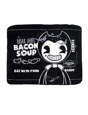 Bendy and the Ink Machine Bacon Soup Throw Blanket 50 x60 