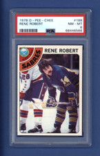 1978-79 OPC O-PEE-CHEE #188 RENE ROBERT PSA 8 NM-MT Buffalo Sabres VERY LOW POP