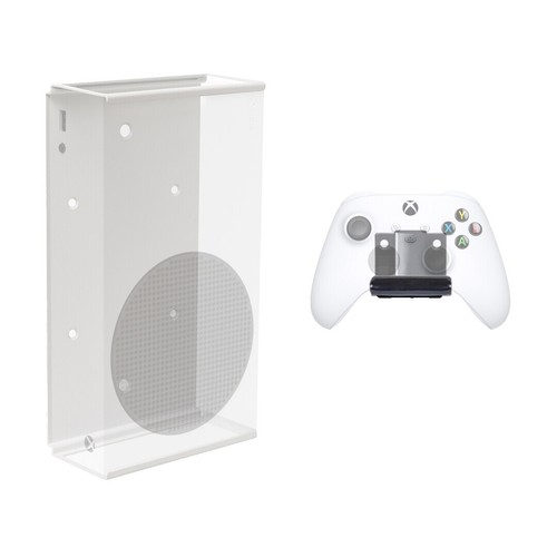 Palumma Wall Mount For Xbox Series X - Detachable Controller Holder & Headphone Hanger With Heat Dissipation
