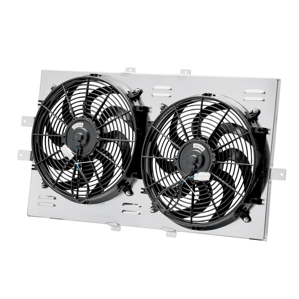 Aluminum Shroud+Electric Fan For 1994-96 CHEVY IMPALA CAPRICE CADILLAC FLEETWOOD - Изображение 2 из 4