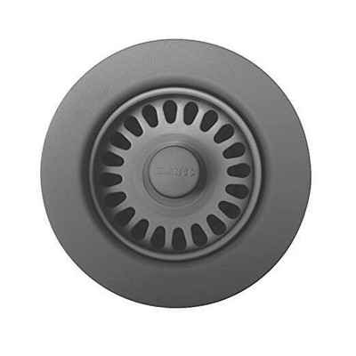  442229 SILGRANIT-Matched Kitchen Garbage Disposal Flange, 3.5'' Metallic Gray