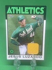 JESUS LUZARDO 2021 Topps 1986 Relic Jersey Swatch #86R-JL Marlins A’s Free Ship!