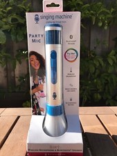 Singing Machine - Portable Microphone Wireless with Built in Bluetooth speaker