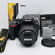 Nikon D5500 DX-format Digital SLR w/ 18-55mm VR II Kit Black