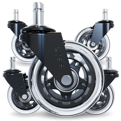 The Original Rollerblade Office Chair Wheels (As Seen On PBS) - Incredibly Sm...