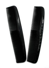 2er Set: Herren - Kamm, schwarz, 18,5 cm