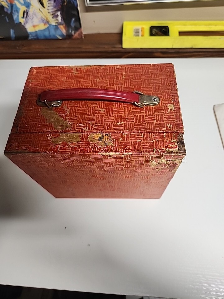 Vintage Frankonia Electric Sewing Machine Japan in Original Case for