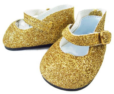 gold baby doll shoes