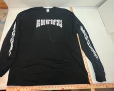 NEW BIG DOG MOTORCYCLES LONG SLEEVE SHIRT W/ DESIGN ON SLEEVE XXXL