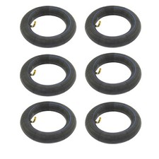 6 SIX Duro Bicycle Inner Tube 10"x2.50" 90 Degree Bent Standard Schrader/Valve