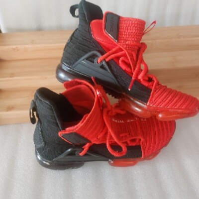 Vitike Youth Basketball Shoes Red Black Size Boy's Girl's