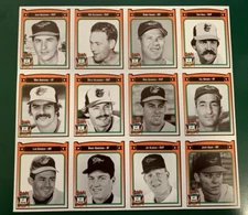 1991 Crown Coca-Cola Baltimore Orioles Series 1 SET BREAK singles, # 1 - 120