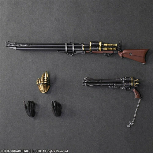 Play Arts Kai Final Fantasy VII Vincent Valentine PVC Action Figure in Box New - Picture 11 of 11