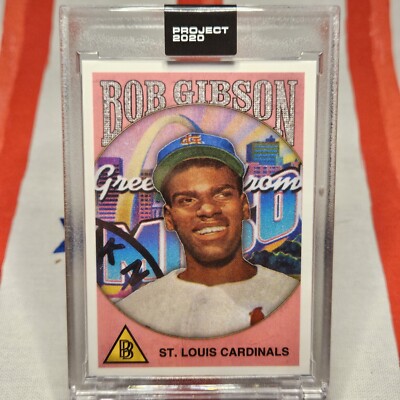2020 Topps Baseball Project 2020 249 Bob Gibson - Ben Baller