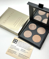 Cover FX The Perfect Light Highlighting Palette LIGHT-MEDIUM 0.38 oz NEW, READ 