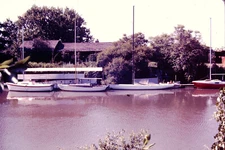 AUG 1966 Boats Universal Studios Hollywood California Ektachrome Slide AG-A