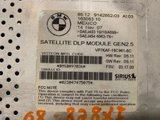 04-13 BMW 525I X1 SATELLITE DLP AUDIO RADIO STEREO MODULE 65.12-6987545-01 