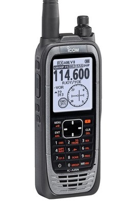 New ICOM A25N NAV/COM GPS Bluetooth Transceiver
