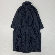 ISSEY MIYAKE FETE Parachute Long Coat IF64FA508 Black Size 1 Used