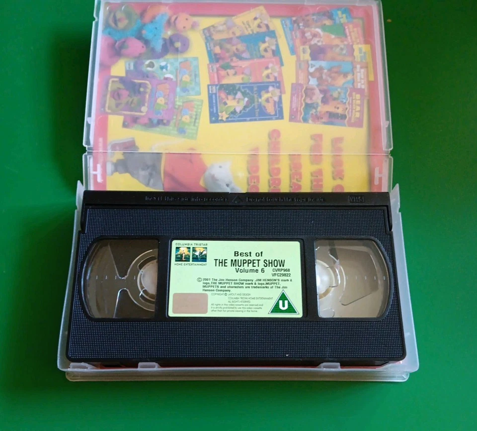 Best Of The Muppet Show Volume 6 VHS Jim Henson Liza Minelli Video TESTED - Image 3 of 3