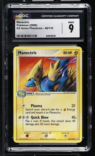 Manectric graded CGC 9 for sale on eBay