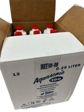 12 8.5oz/0.25L ea Parker Aquasonic 100 Ultrasound Transmission Gel EXP 6/30