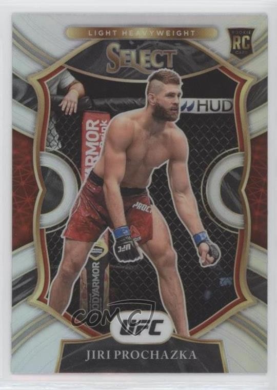 2021 Panini Select UFC Concourse Silver Prizm Jiri Prochazka #35 Rookie RC 5hz