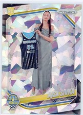 2025 Panini Prizm WNBA - Ajsa Sivka - Ice Prizm #85 (RC)