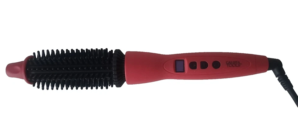 CALISTA TOOLS PRO GRIP PERFECTER FUSION STYLER BEHEIZTE HEISSE BÜRSTE HAARZANGE LOCKENSTAB - Bild 2 von 4
