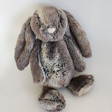 Jellycat Bashful Woodland Bunny Rabbit Plush Toy Stuffed Animal 12"