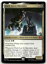 Dark Leo & Shredder Teenage Mutant Ninja Turtles MTG NM