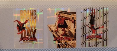 Spider-Man Brand New Day Promo Complete Card Set Transparent Holographic Marvel
