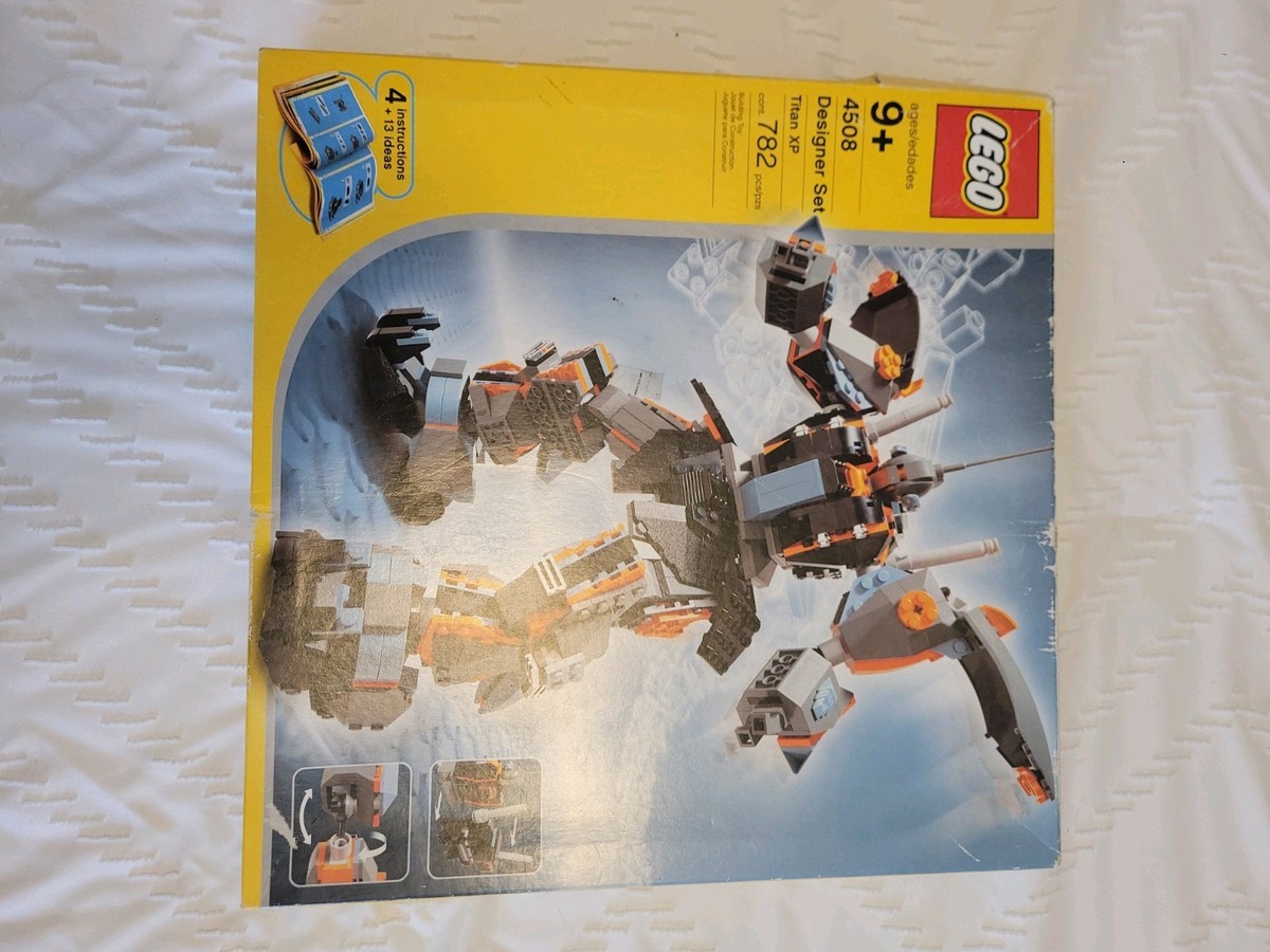 LEGO CREATOR: Titan Xp (4508), OPEN BOX, SEALED BAGS, 100