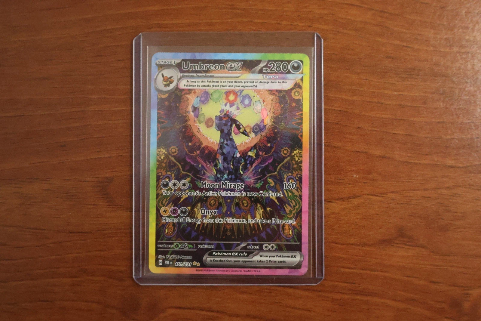 Umbreon ex - Prismatic Evolutions #161 Price & Value ($1384.05