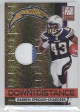 2011 Donruss Elite Red Zone Prime 49/50 Darren Sproles #9 8o8