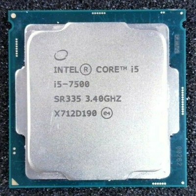 [Bulk Lot of 2] Intel Core i5-7500 SR335 3.40GHz Quad Core LGA1151 Desktop CPU