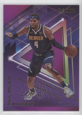 2020-21 Panini Recon Holo Purple 33/49 Paul Millsap #75 0d8