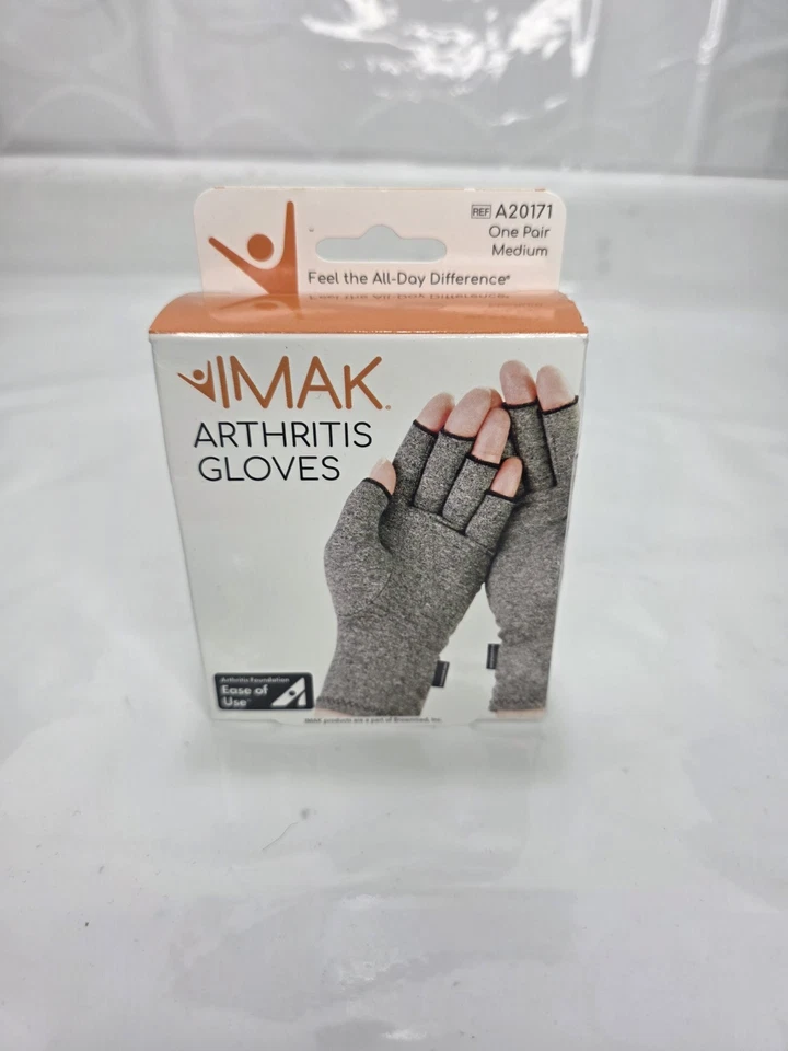 Guantes de compresión para artritis IMAK®, medianos - alivio articular artrítico premium Foto 2 de 4