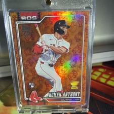 2026 Topps Series 1 Holiday Chicks Card #189 Roman Anthony RC SSP Red Sox