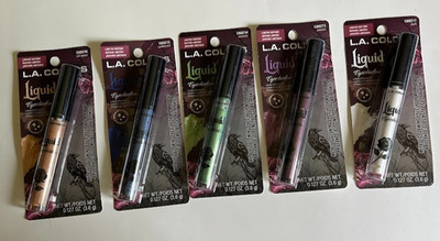 NEW ~ L.A. COLORS ~ METALLIC GLOWING LIQUID EYESHADOW~CHOOSE 1 or ALL~1+ SHIP